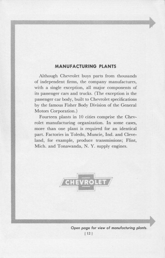 The Chevrolet Story - Published 1951 Page 1